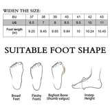 Wide and fattened large-size rivet women's shoes are suitable for wide and fat feet